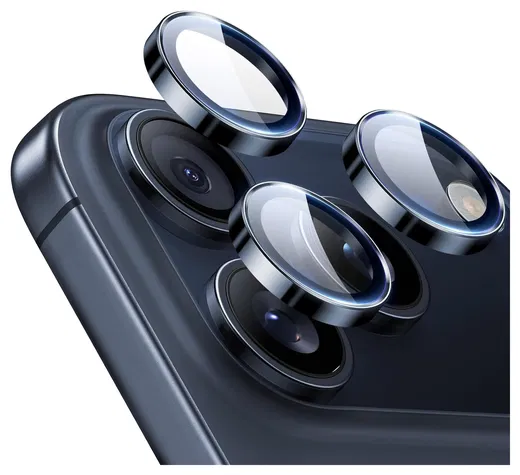 ESR Armorite iPhone 17 Pro (Max)/16 Pro (Max) Camera Lens Protector Blauw afbeelding 1