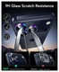 ESR Armorite iPhone 17 Pro (Max)/16 Pro (Max) Camera Lens Protector Chrome afbeelding 3