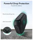 ESR Orbit Hybrid HaloLock Apple AirPods Pro 3 (2025) Hoesje MagSafe Zwart afbeelding 6