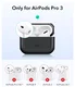ESR Orbit Hybrid HaloLock Apple AirPods Pro 3 (2025) Hoesje MagSafe Zwart afbeelding 9