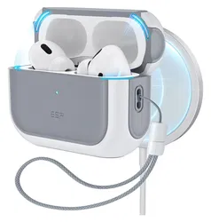 ESR Orbit Hybrid HaloLock Apple AirPods Pro 3 Hoesje MagSafe Case Wit afbeelding