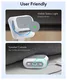 ESR Orbit Hybrid HaloLock Apple AirPods Pro 3 Hoesje MagSafe Case Wit afbeelding 8
