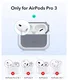 ESR Orbit Hybrid HaloLock Apple AirPods Pro 3 Hoesje MagSafe Case Wit afbeelding 9