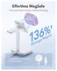 ESR Orbit Hybrid HaloLock Apple AirPods Pro 3 (2025) Hoesje MagSafe Paars afbeelding 7