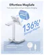 ESR Orbit Hybrid HaloLock Apple AirPods Pro 3 (2025) Hoesje MagSafe Blauw afbeelding 8