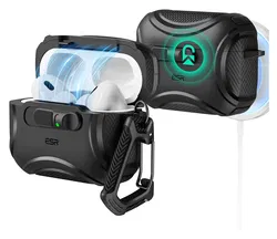 ESR Cyber FlickLock AirPods Pro 3 (2025) Hoesje MagSafe Magsafe Zwart afbeelding