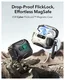 ESR Cyber FlickLock AirPods Pro 3 (2025) Hoesje MagSafe Magsafe Zwart afbeelding 2