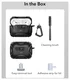 ESR Cyber FlickLock AirPods Pro 3 (2025) Hoesje MagSafe Magsafe Zwart afbeelding 9