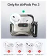 ESR Cyber FlickLock AirPods Pro 3 Hoesje MagSafe Case Titanium afbeelding 10