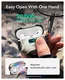 ESR Cyber FlickLock AirPods Pro 3 Hoesje MagSafe Case Titanium afbeelding 4