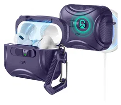 ESR Cyber FlickLock AirPods Pro 3 Hoesje MagSafe Case Paars afbeelding