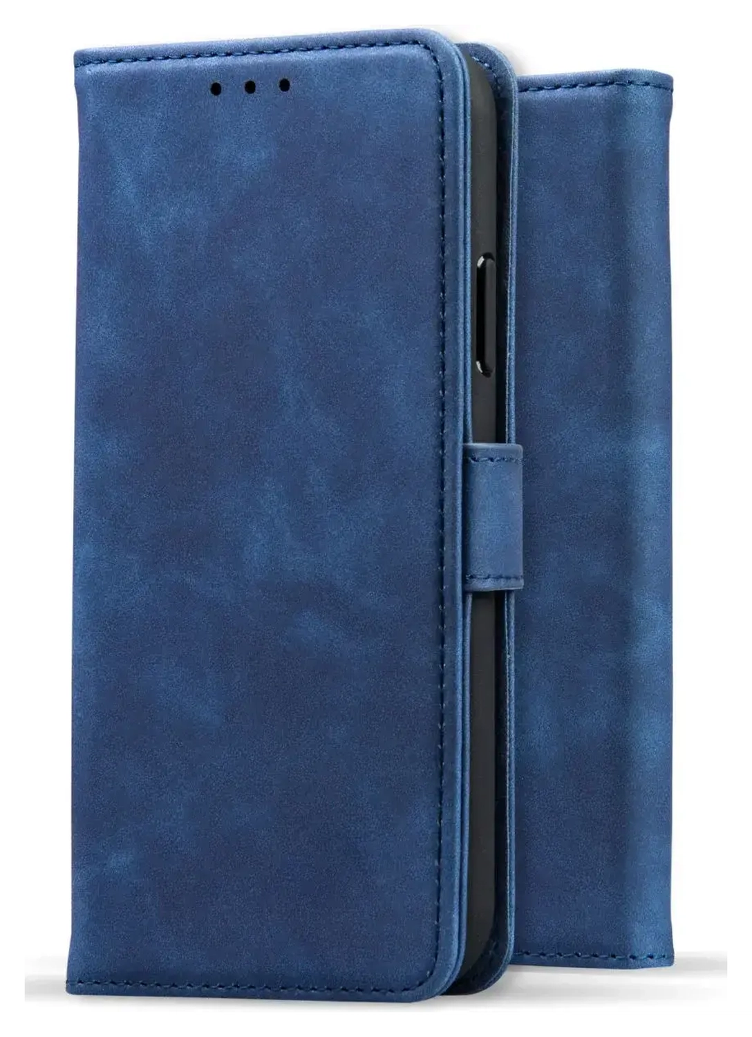 Rosso Element Samsung Galaxy A17 Hoesje Book Case Wallet Blauw afbeelding 7