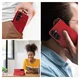 Rosso Element Samsung Galaxy A17 Hoesje Book Case Wallet Rood afbeelding 3