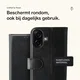 Rosso Element Samsung Galaxy A07 Hoesje Book Case Wallet Zwart afbeelding 3