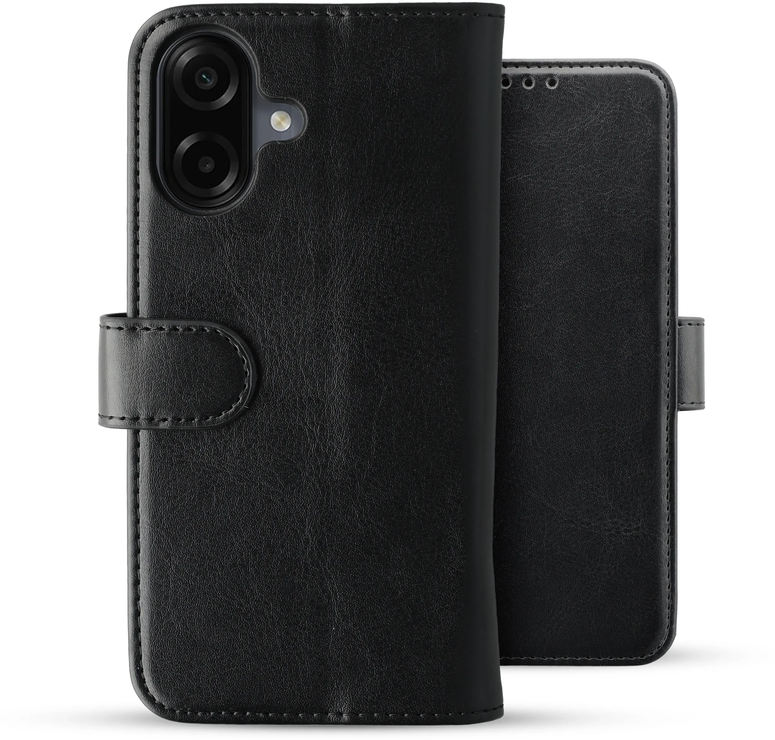 Rosso Element Samsung Galaxy A07 Hoesje Book Case Wallet Zwart afbeelding 2