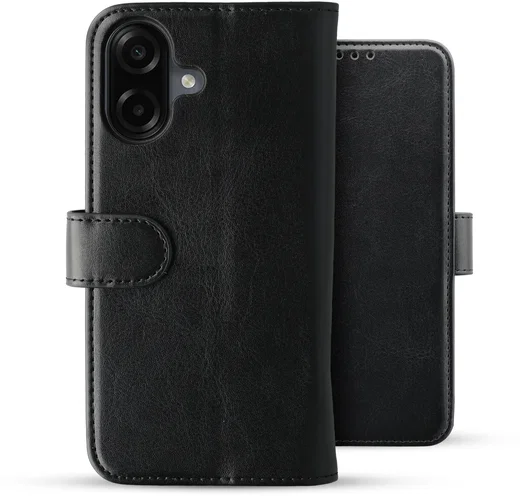 Rosso Element Samsung Galaxy A07 Hoesje Book Case Wallet Zwart afbeelding 2