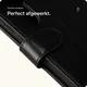 Rosso Element Samsung Galaxy A07 Hoesje Book Case Wallet Zwart afbeelding 8