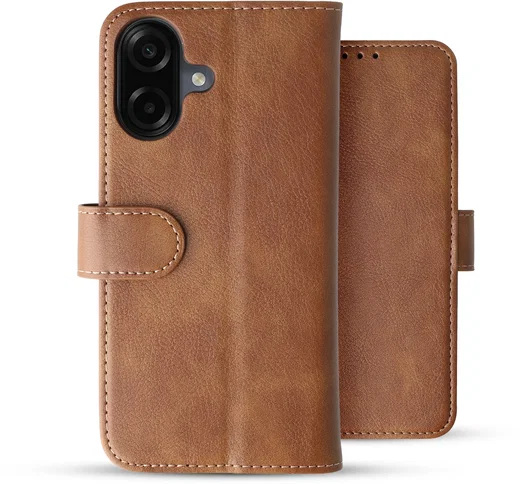 Rosso Element Samsung Galaxy A07 Hoesje Book Case Wallet Bruin afbeelding 2