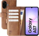 Rosso Element Samsung Galaxy A07 Hoesje Book Case Wallet Bruin