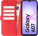 Rosso Element Samsung Galaxy A07 Hoesje Book Case Wallet Rood afbeelding 13