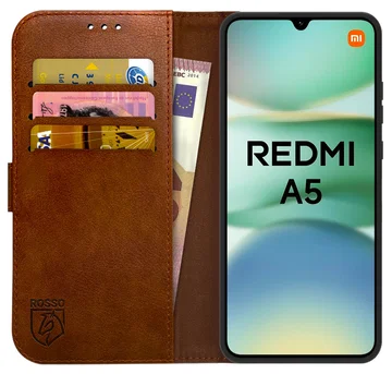 Rosso Element Xiaomi Redmi A5 Hoesje Book Case Wallet Bruin