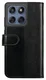 Rosso Element Motorola Edge 60 Hoesje Book Case Wallet Zwart afbeelding 2