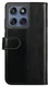Rosso Element Motorola Edge 60 Pro Hoesje Book Case Wallet Zwart afbeelding 2