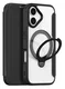 Dux Ducis Skin X Pro iPhone 17 Hoesje MagSafe RFID Book Case 360° Stand Zwart afbeelding 1