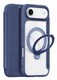 Dux Ducis Skin X Pro iPhone Air Hoesje MagSafe RFID Book Case Blauw