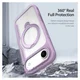 Dux Ducis Skin X Pro iPhone Air Hoesje MagSafe RFID Book Case Paars afbeelding 2