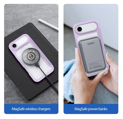 Dux Ducis Skin X Pro iPhone Air Hoesje MagSafe RFID Book Case Paars afbeelding 6