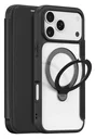 Dux Ducis Skin X Pro Apple iPhone 17 Pro Hoesje MagSafe RFID Book Case Zwart