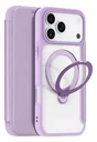 Dux Ducis Skin X Pro Apple iPhone 17 Pro Hoesje MagSafe RFID Book Case Paars