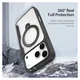 Dux Ducis Skin X Pro iPhone 17 Pro Max Hoesje MagSafe RFID Book Case Zwart afbeelding 2