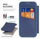 Dux Ducis Skin X Pro iPhone 17 Pro Max Hoesje MagSafe RFID Book Case Blauw afbeelding 4