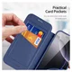 Dux Ducis Skin X Pro iPhone 17 Pro Max Hoesje MagSafe RFID Book Case Blauw afbeelding 9