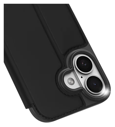 Dux Ducis Skin Pro Apple iPhone 17 Hoesje Portemonnee Book Case Zwart afbeelding 5