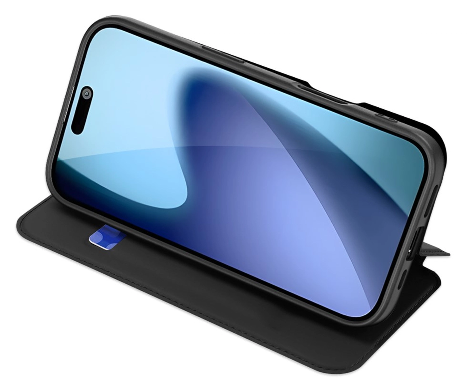 Dux Ducis Skin Pro Apple iPhone 17 Hoesje Portemonnee Book Case Zwart afbeelding 6