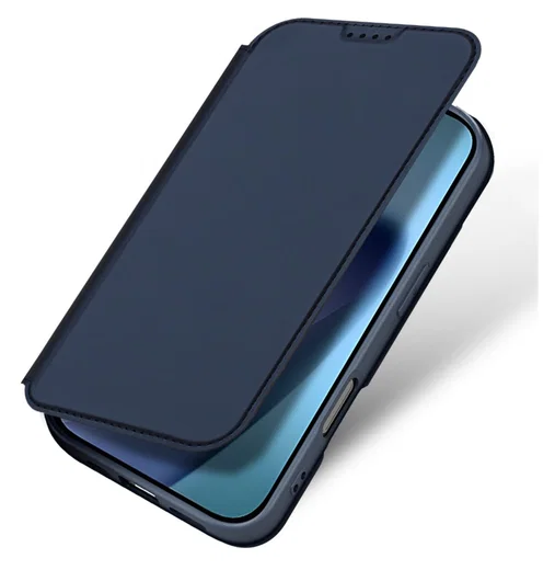 Dux Ducis Skin Pro Apple iPhone 17 Hoesje Portemonnee Book Case Blauw afbeelding 1