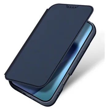 Dux Ducis Skin Pro Apple iPhone 17 Hoesje Portemonnee Book Case Blauw