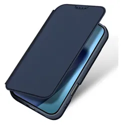 Dux Ducis Skin Pro Apple iPhone 17 Hoesje Portemonnee Book Case Blauw afbeelding