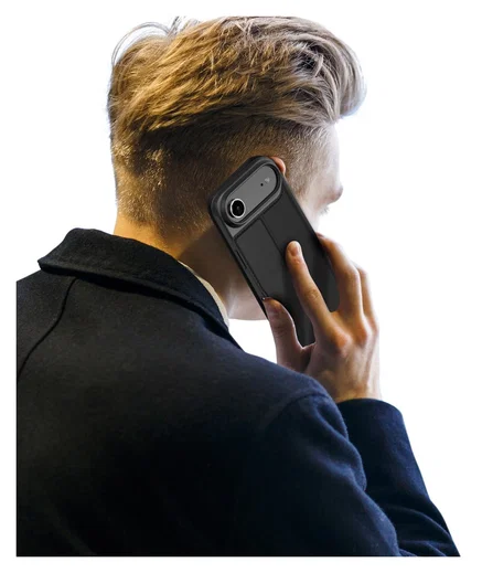 Dux Ducis Skin Pro Apple iPhone Air Hoesje Portemonnee Book Case Zwart afbeelding 9