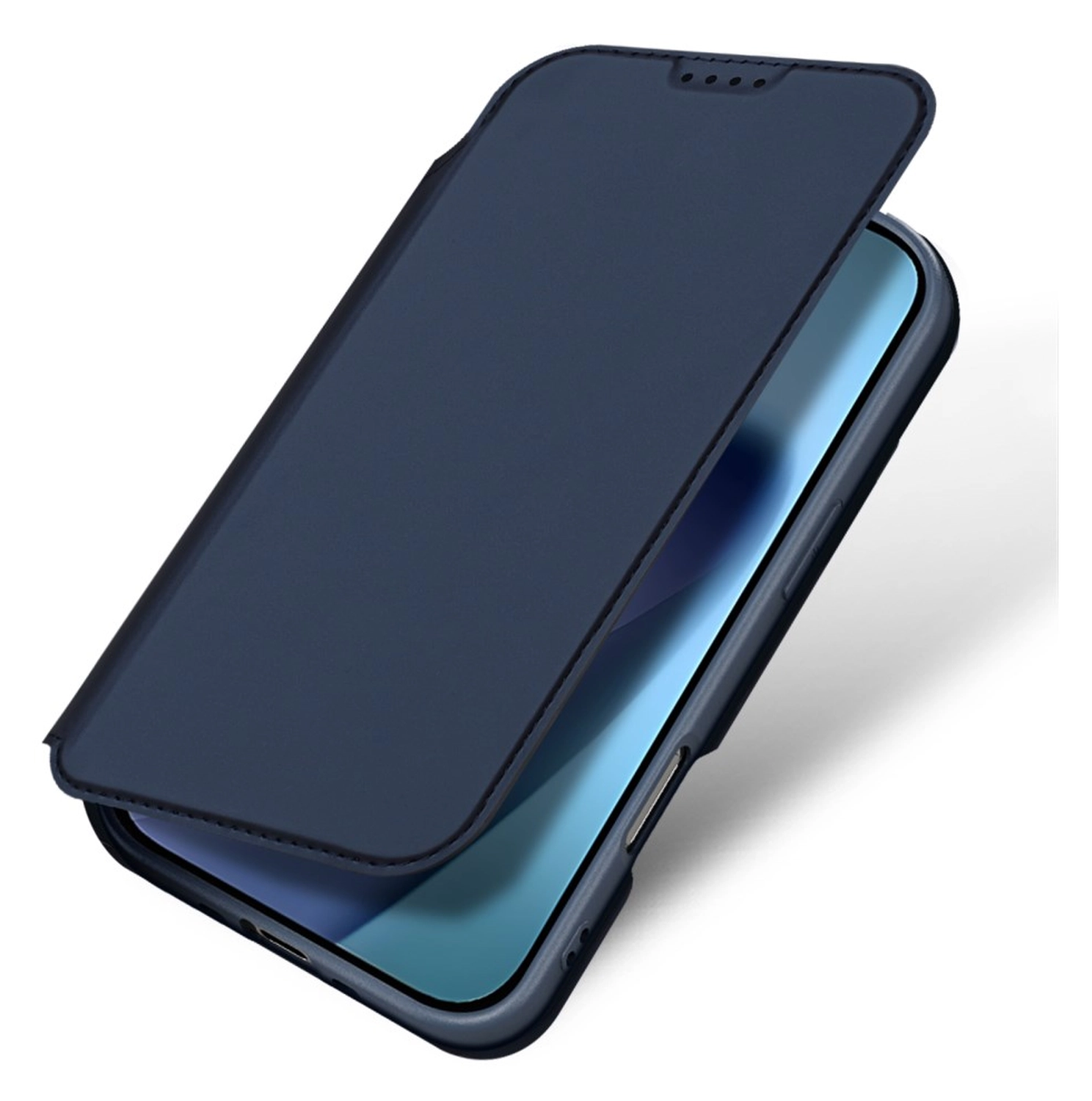 Dux Ducis Skin Pro Apple iPhone Air Hoesje Portemonnee Book Case Blauw afbeelding 1