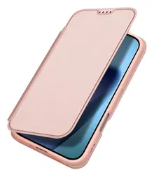 Dux Ducis Skin Pro Apple iPhone Air Hoesje Portemonnee Book Case Roze afbeelding