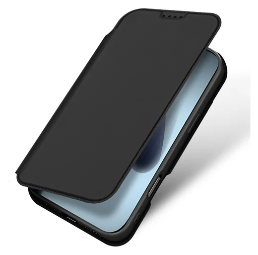 Dux Ducis Skin Pro Apple iPhone 17 Pro Max Hoesje Portemonnee Book Case Zwart afbeelding 1