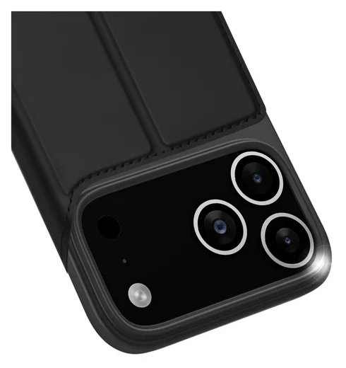 Dux Ducis Skin Pro Apple iPhone 17 Pro Max Hoesje Portemonnee Book Case Zwart afbeelding 5
