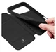 Dux Ducis Skin Pro Apple iPhone 17 Pro Max Hoesje Portemonnee Book Case Zwart afbeelding 8