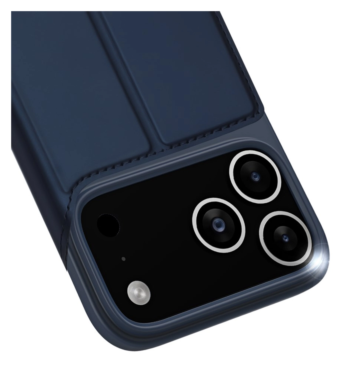 Dux Ducis Skin Pro Apple iPhone 17 Pro Max Hoesje Portemonnee Book Case Blauw afbeelding 5