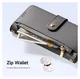 Dux Ducis Lawa Apple iPhone 17 Hoesje 2-in-1 Wallet Book Case MagSafe Grijs afbeelding 10