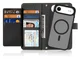 Dux Ducis Lawa Apple iPhone Air Hoesje 2-in-1 Wallet Book Case MagSafe Zwart